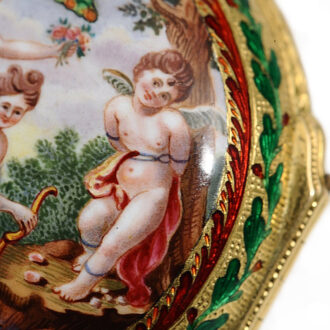 English pair-cased quarter repeating à toc pocket watch Circa 1760