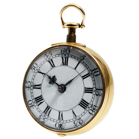English pair-cased quarter repeating à toc pocket watch Circa 1760 English pair-cased quarter repeating à toc pocket watch Circa 1760