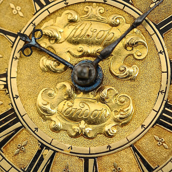 English large heavy pair-cased verge pocket watch Circa 1714 English large heavy pair-cased verge pocket watch Circa 1714