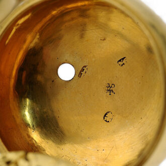 English large heavy pair-cased verge pocket watch Circa 1714