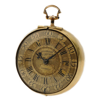 English verge pocket watch of museum quality Circa 1707/1716