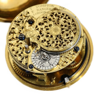 English verge pocket watch of museum quality Circa 1707/1716