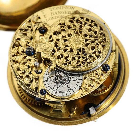 English verge pocket watch of museum quality Circa 1707/1716 English verge pocket watch of museum quality Circa 1707/1716