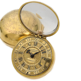 English verge pocket watch of museum quality Circa 1707/1716