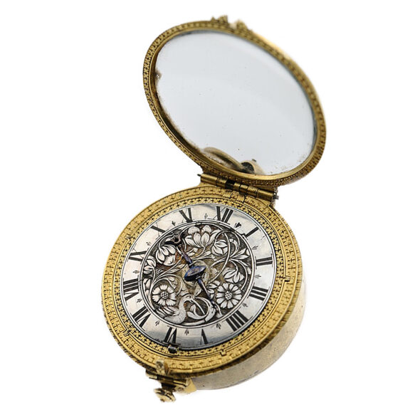 Swiss silver one-handed pre-balance spring watch Circa 1650 Swiss silver one-handed pre-balance spring watch Circa 1650