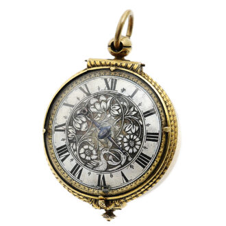Swiss silver one-handed pre-balance spring watch Circa 1650