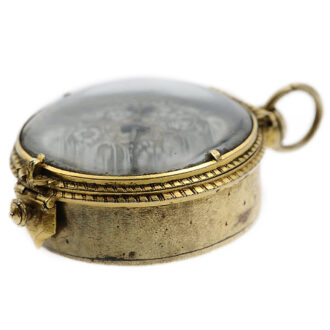 Swiss silver one-handed pre-balance spring watch Circa 1650