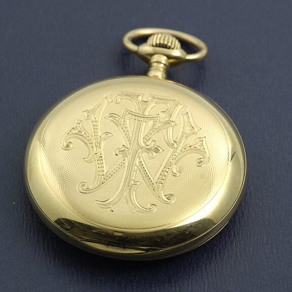 German 18-carat gold Glashütte pocket watch Circa 1905 German 18-carat gold Glashütte pocket watch Circa 1905