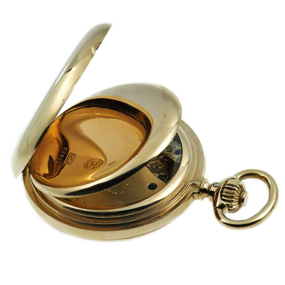 German gold chronometer hunting cased watch Circa 1888 German gold chronometer hunting cased watch Circa 1888