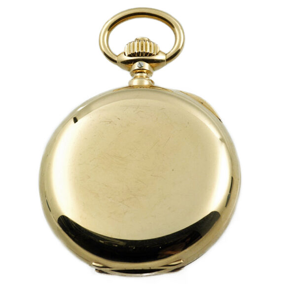German gold chronometer hunting cased watch Circa 1888 German gold chronometer hunting cased watch Circa 1888