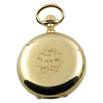 German gold chronometer hunting cased watch Circa 1888 German gold chronometer hunting cased watch Circa 1888