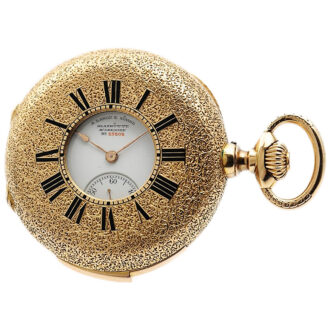 German extremely rare lady’s repeating pocket watch Circa 1886