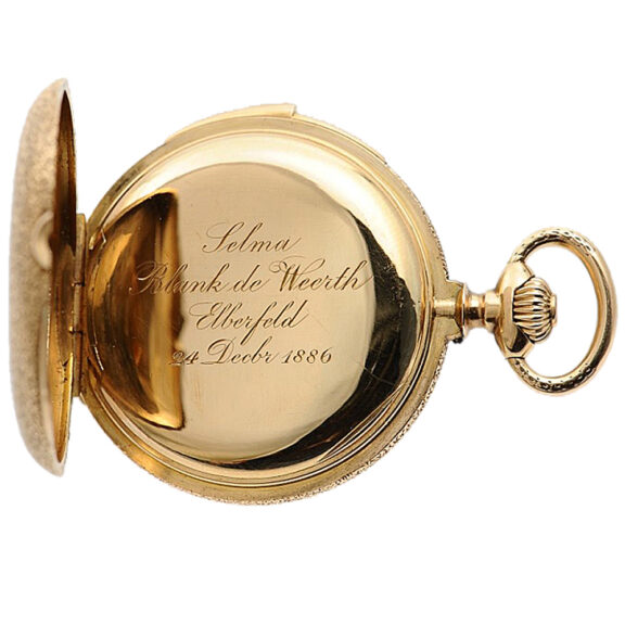 German extremely rare lady’s repeating pocket watch Circa 1886 German extremely rare lady’s repeating pocket watch Circa 1886