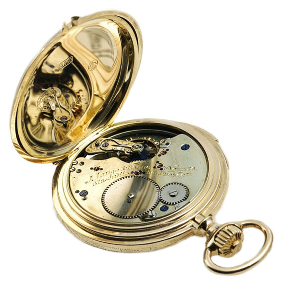 German heavy Glashütte quarter repeating pocket watch Circa 1898 German heavy Glashütte quarter repeating pocket watch Circa 1898