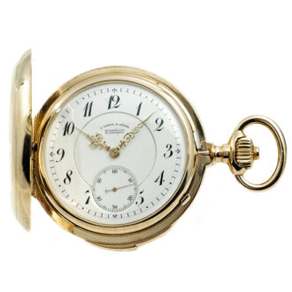 German heavy Glashütte quarter repeating pocket watch Circa 1898