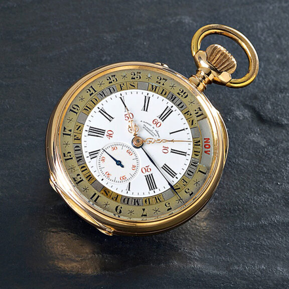 German important and extremely rare pocket watch Circa 1886 German important and extremely rare pocket watch Circa 1886