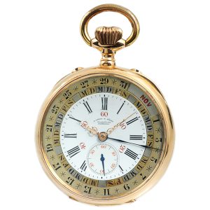 German important and extremely rare pocket watch Circa 1886