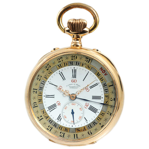German important and extremely rare pocket watch Circa 1886