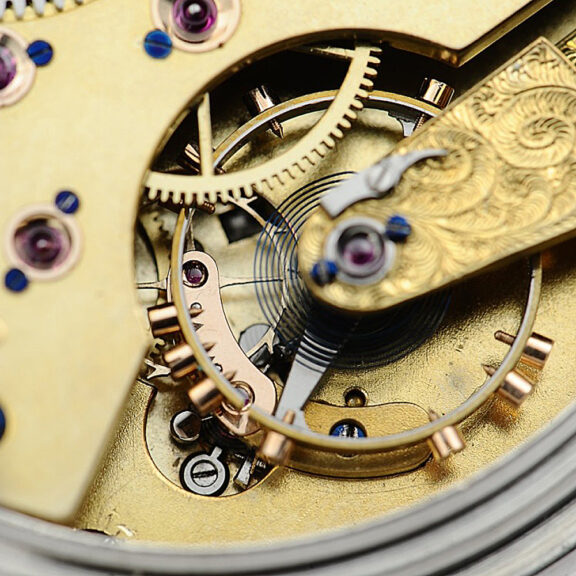 German chronometer with pivoted detent escapement Circa 1889 German chronometer with pivoted detent escapement Circa 1889