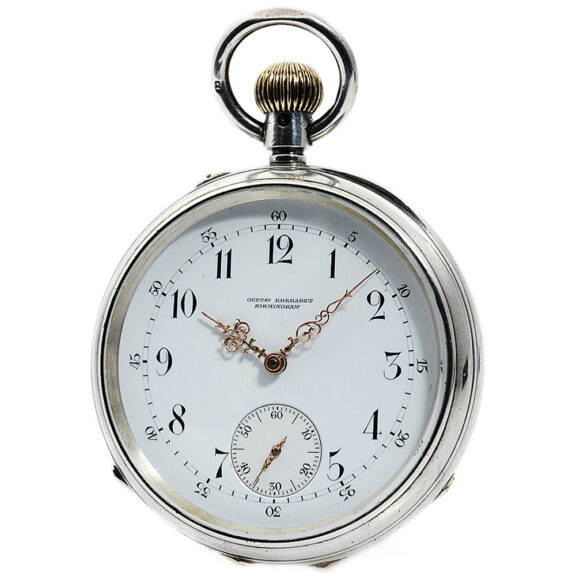 German chronometer with pivoted detent escapement Circa 1889