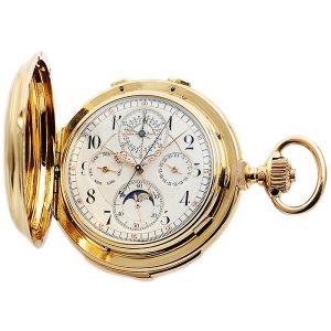 German astronomical minute repeating pocket watch Circa 1890