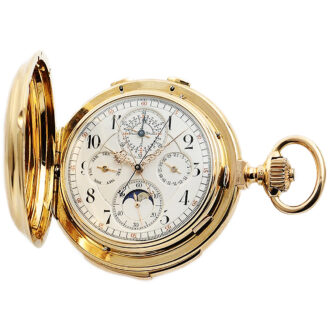 German astronomical minute repeating pocket watch Circa 1890