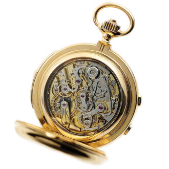German astronomical minute repeating pocket watch Circa 1890