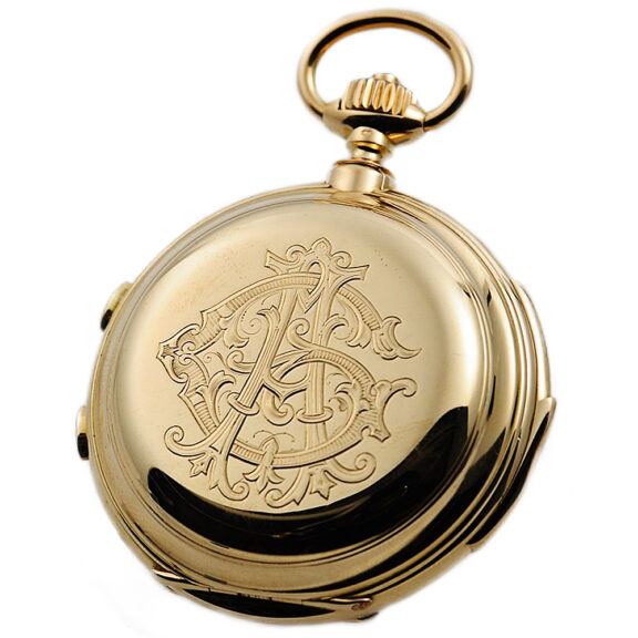German astronomical minute repeating pocket watch Circa 1890 German astronomical minute repeating pocket watch Circa 1890