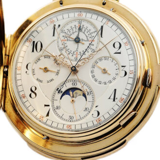 German astronomical minute repeating pocket watch Circa 1890