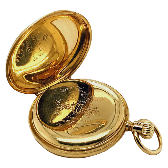 German 18K gold heavy Glashütte pocket watch Circa 1875 German 18K gold heavy Glashütte pocket watch Circa 1875
