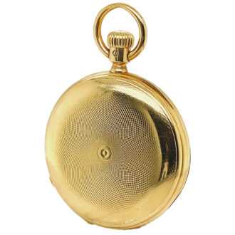 German 18K gold heavy Glashütte pocket watch Circa 1875