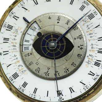 English remarkable double-cased verge pocket watch Circa 1790 English remarkable double-cased verge pocket watch Circa 1790