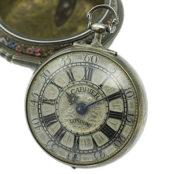 English unusual and extremely rare verge pocket watch circa 1710 English unusual and extremely rare verge pocket watch circa 1710