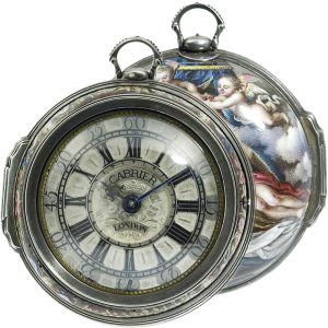English unusual and extremely rare verge pocket watch circa 1710