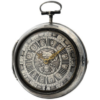 English triple cased pocket watch with Tortoiseshell case Circa 1720 English triple cased pocket watch with Tortoiseshell case Circa 1720
