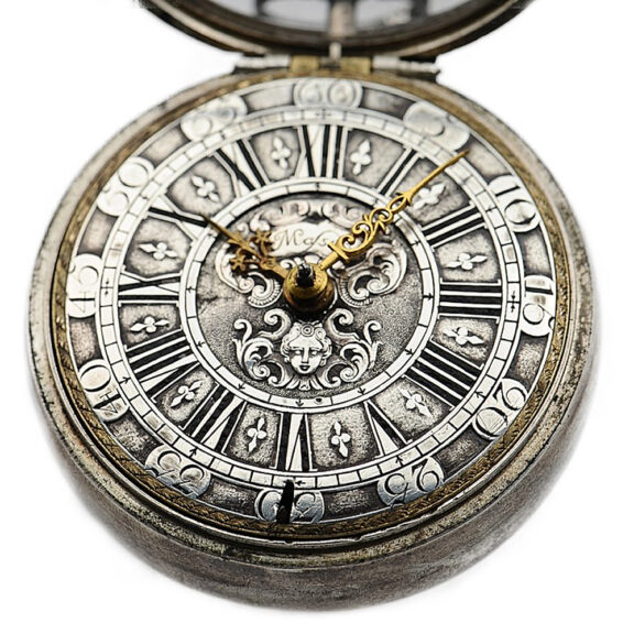 English triple cased pocket watch with Tortoiseshell case Circa 1720 English triple cased pocket watch with Tortoiseshell case Circa 1720