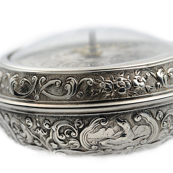 Rare Dutch pair-cased watch with mock pendulum Circa 1730 Rare Dutch pair-cased watch with mock pendulum Circa 1730