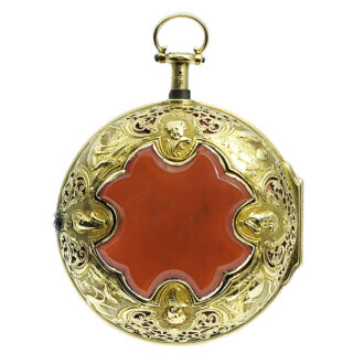 English pair-cased repeating verge pocket watch Circa 1770