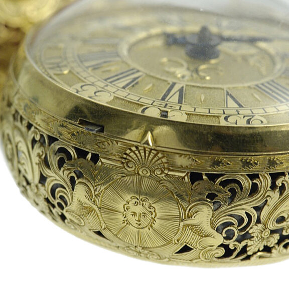 English pair-cased repeating verge pocket watch Circa 1770 English pair-cased repeating verge pocket watch Circa 1770