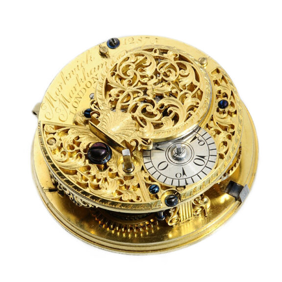 English silver coach clock for the Ottoman market Circa 1753 English silver coach clock for the Ottoman market Circa 1753
