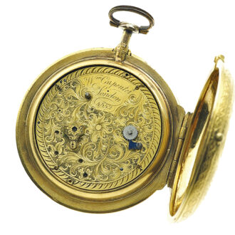 English coach watch made for the Chinese market Circa 1790