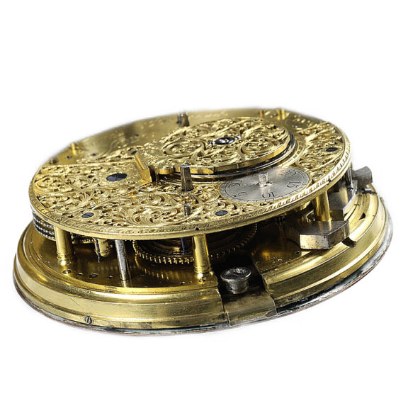 English silver astronomical coach clock with alarm Circa 1780 English silver astronomical coach clock with alarm Circa 1780