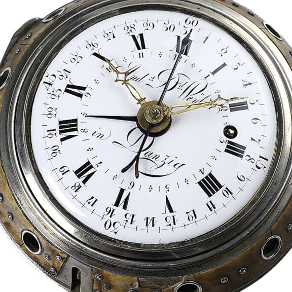 German silver repeating coach clock with alarm and date Circa 1760 German silver repeating coach clock with alarm and date Circa 1760