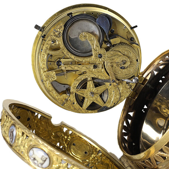 Swiss/English historically astronomical coach watch Circa 1790 Swiss/English historically astronomical coach watch Circa 1790