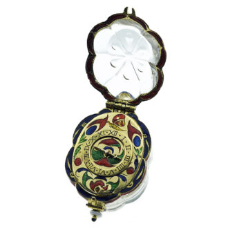 French or possibly German rare rock crystal watch Circa 1620