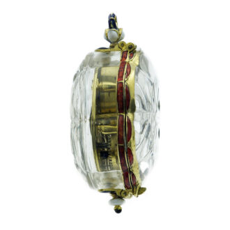 French or possibly German rare rock crystal watch Circa 1620
