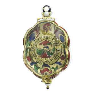 French or possibly German rare rock crystal watch Circa 1620