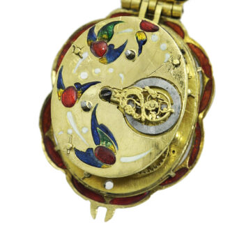 French or possibly German rare rock crystal watch Circa 1620