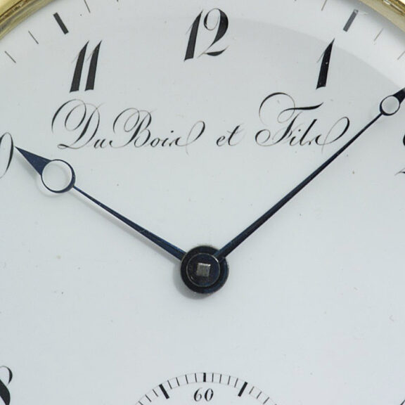 Swiss unusual gold quarter repeating pocket watch Circa 1850 Swiss unusual gold quarter repeating pocket watch Circa 1850