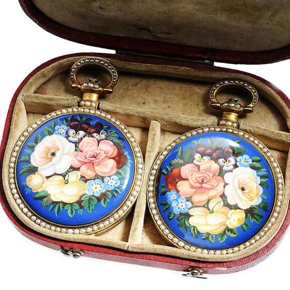 Swiss rare pair of pocket watches for the Chinese market Circa 1880 Swiss rare pair of pocket watches for the Chinese market Circa 1880